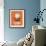 Coffee Time (Orange)-Genesis Duncan-Framed Art Print displayed on a wall