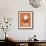 Coffee Time (Orange)-Genesis Duncan-Framed Art Print displayed on a wall