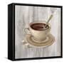 Coffee Time VI on Wood-Silvia Vassileva-Framed Stretched Canvas