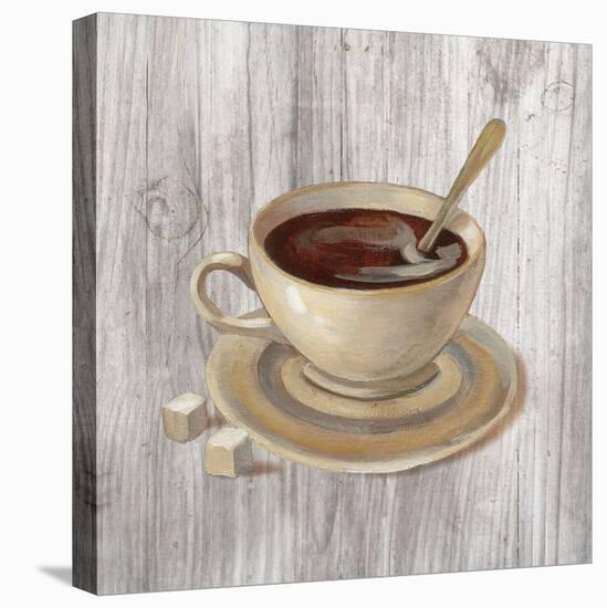 Coffee Time VI on Wood-Silvia Vassileva-Stretched Canvas