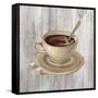 Coffee Time VI on Wood-Silvia Vassileva-Framed Stretched Canvas