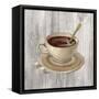 Coffee Time VI on Wood-Silvia Vassileva-Framed Stretched Canvas