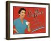 Coffee Time-The Vintage Collection-Framed Art Print