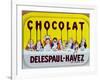 Coffee Tray Advertising 'Delespaul-Havez' Chocolate-null-Framed Giclee Print