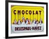 Coffee Tray Advertising 'Delespaul-Havez' Chocolate-null-Framed Giclee Print