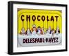 Coffee Tray Advertising 'Delespaul-Havez' Chocolate-null-Framed Giclee Print