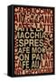 Coffee Types-null-Framed Stretched Canvas