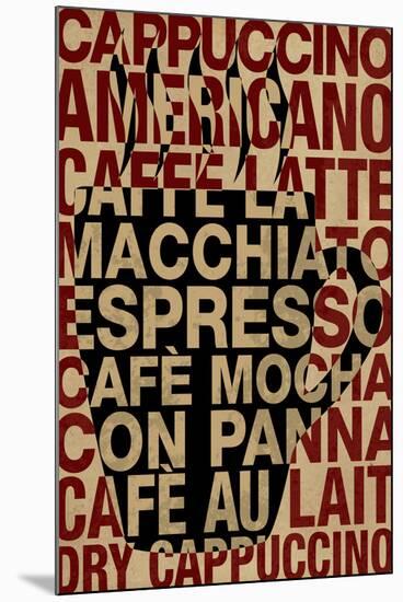 Coffee Types-null-Mounted Poster