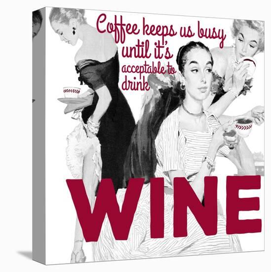 Coffee & Wine-null-Stretched Canvas