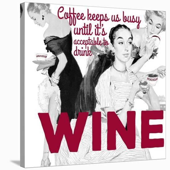 Coffee & Wine-null-Stretched Canvas