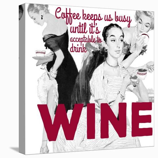 Coffee & Wine-null-Stretched Canvas