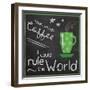 Coffee World 2-Lauren Gibbons-Framed Art Print