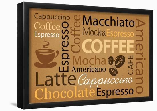 Coffee-null-Framed Poster