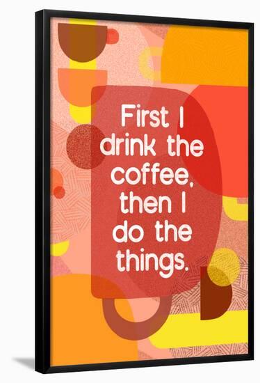 Coffee-null-Framed Poster