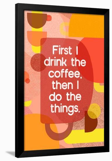 Coffee-null-Framed Poster