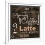 Coffee-leeser-Framed Art Print