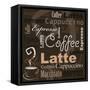 Coffee-leeser-Framed Stretched Canvas