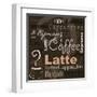 Coffee-leeser-Framed Art Print