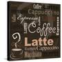 Coffee-leeser-Stretched Canvas