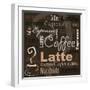 Coffee-leeser-Framed Art Print