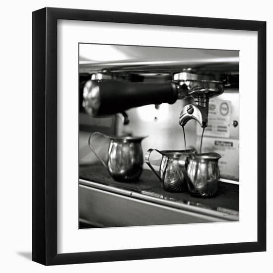 Coffeehouse II Crop-Laura Marshall-Framed Art Print