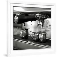 Coffeehouse II Crop-Laura Marshall-Framed Art Print