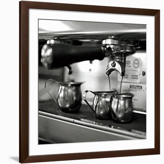 Coffeehouse II Crop-Laura Marshall-Framed Art Print