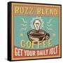 Coffeehouse II-Pela Design-Framed Stretched Canvas