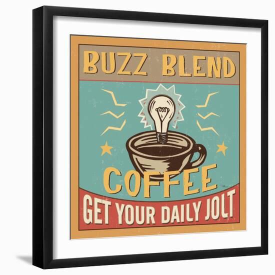 Coffeehouse II-Pela Design-Framed Art Print