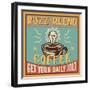 Coffeehouse II-Pela Design-Framed Art Print