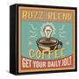 Coffeehouse II-Pela Design-Framed Stretched Canvas