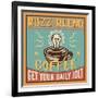 Coffeehouse II-Pela Design-Framed Art Print