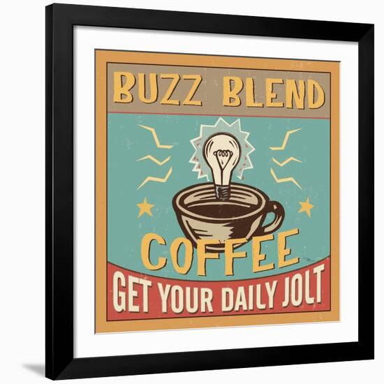 Coffeehouse II-Pela Design-Framed Premium Giclee Print