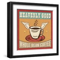 Coffeehouse IV-Pela Design-Framed Art Print