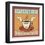 Coffeehouse IV-Pela Design-Framed Art Print