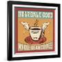 Coffeehouse IV-Pela Design-Framed Art Print