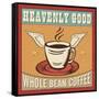 Coffeehouse IV-Pela Design-Framed Stretched Canvas