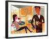 Coffeeshop Love-Richard Faust-Framed Art Print