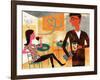 Coffeeshop Love-Richard Faust-Framed Art Print