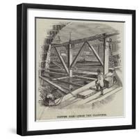 Coffer Dam, from the Platform-null-Framed Giclee Print