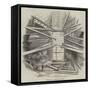 Coffer Dam, Westminster Bridge-null-Framed Stretched Canvas