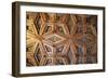 Coffered Wooden Ceiling in Golden Hall, Lapalisse Castle, Auvergne, Detail, France, 16th Century-null-Framed Giclee Print