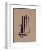 Coffin-Makers, 1920-1921-El Lissitzky-Framed Giclee Print