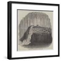 Coffin of Her Late Royal Highness the Duchess of Kent-null-Framed Giclee Print