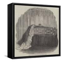 Coffin of Her Late Royal Highness the Duchess of Kent-null-Framed Stretched Canvas