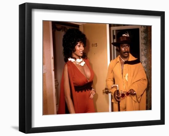 Coffy, Pam Grier, Robert Doqui, 1973-null-Framed Photo