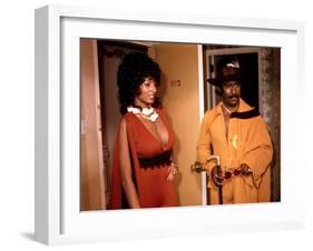 Coffy, Pam Grier, Robert Doqui, 1973-null-Framed Photo