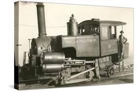 Cog Railway Locomotive, Pike's Peak, Colorado-null-Stretched Canvas