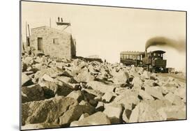 Cog Railway Locomotive, Pike's Peak, Colorado-null-Mounted Art Print