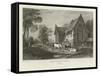 Coggeshall Abbey, Essex-William Henry Bartlett-Framed Stretched Canvas